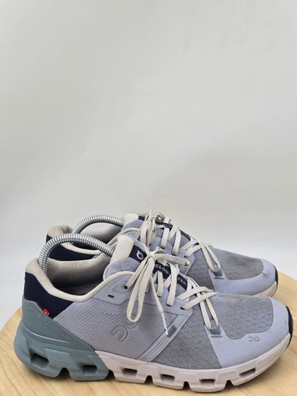 On Cloud Flyer 4.0 Nimbus Cobble Running Shoes Womens sz 9.5